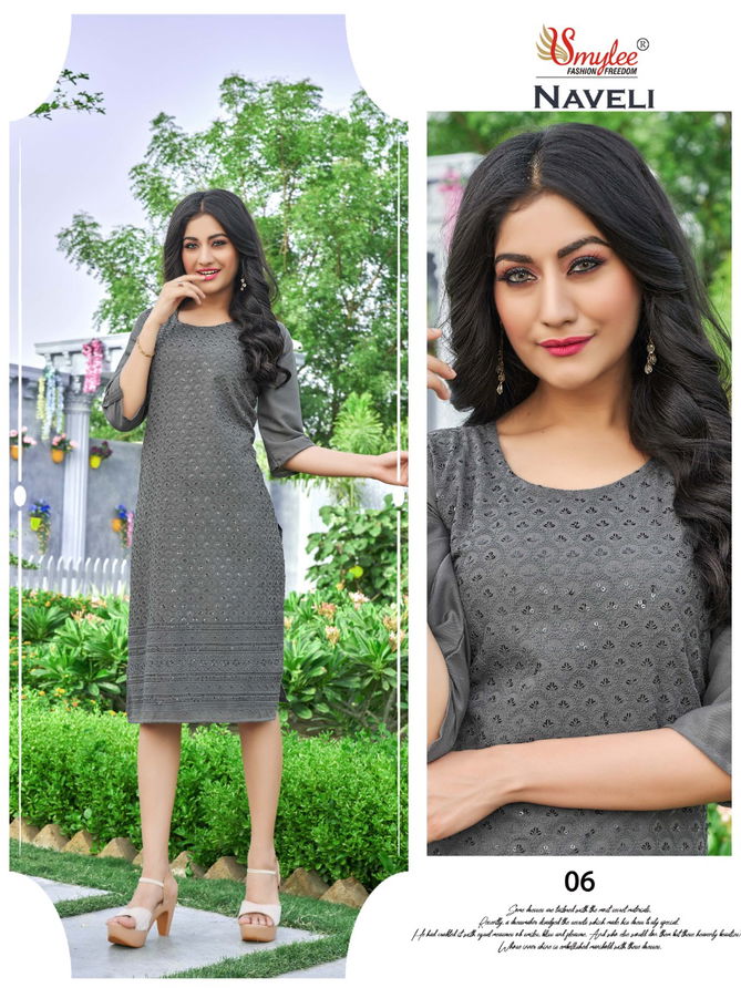 Rung Naveli New Exclusive Wear Designer Rayon Kurti Collection